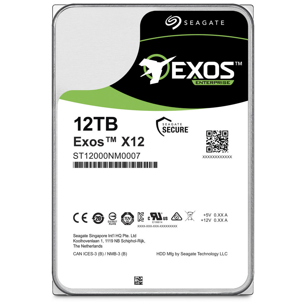 Жорсткий диск SAS 3.5" 12TB Seagate (ST12000NM007H) - зображення 2