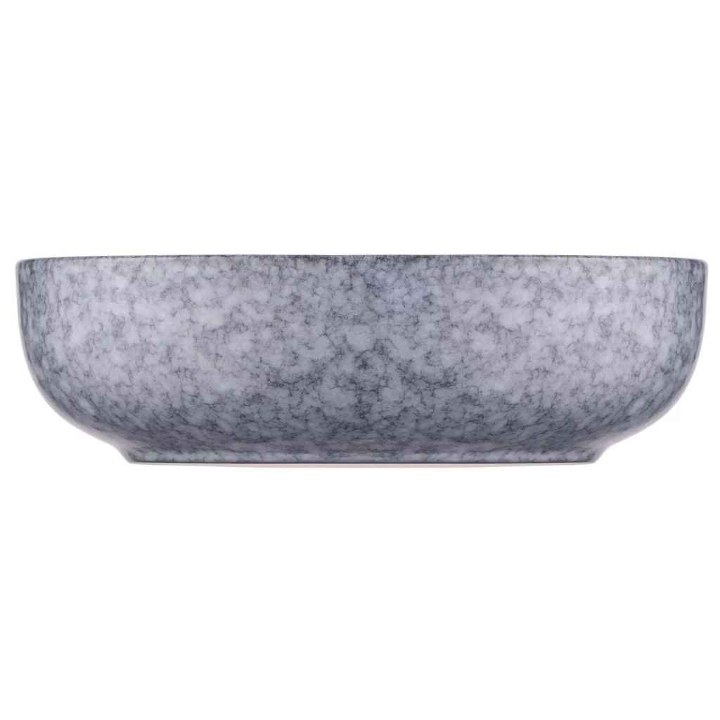 Тарілка Ardesto Loreto, 1150мл, 20см, порцеляна, сірий (AR1020LG) - зображення 3