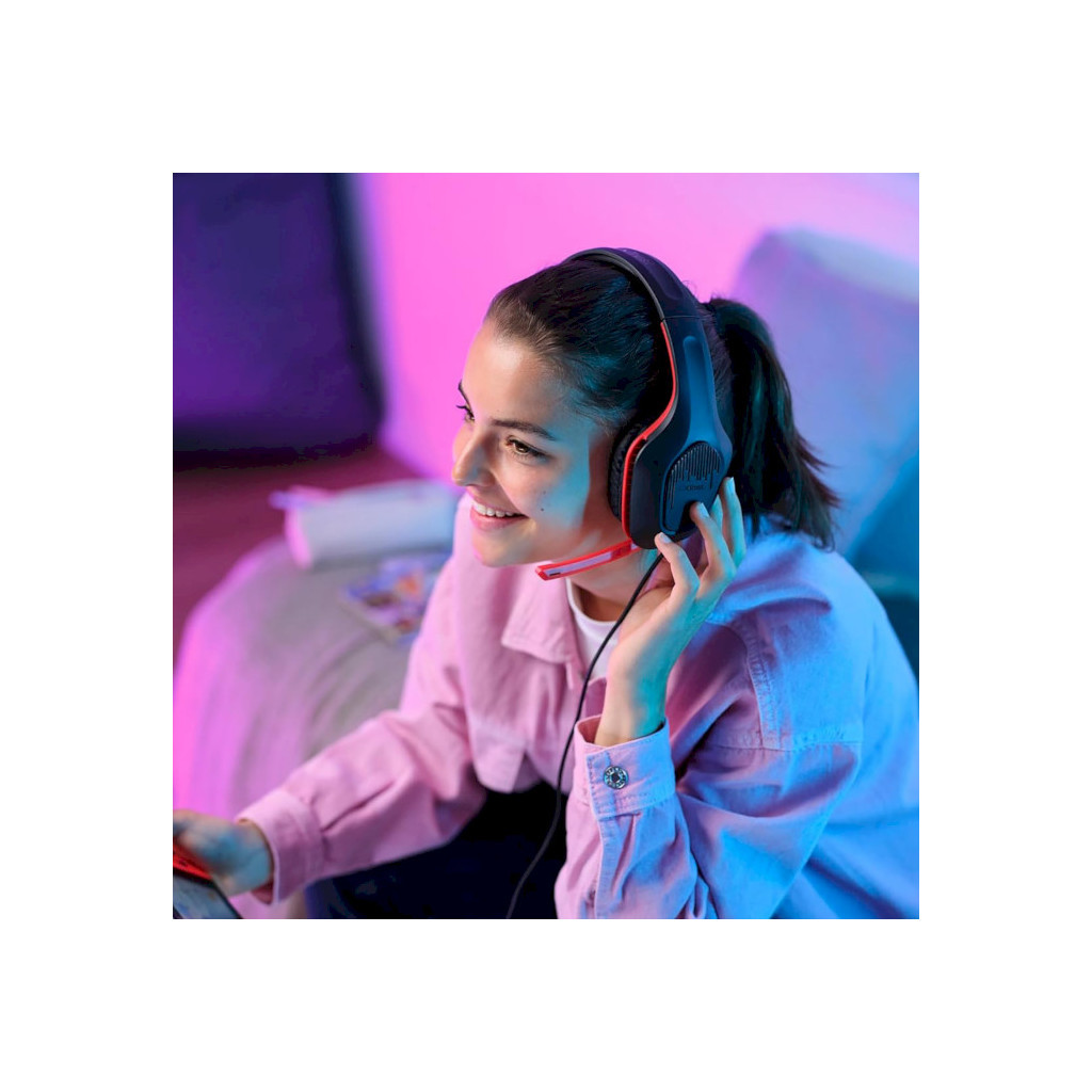 Навушники Trust GXT 415S Zirox 3.5мм Red (24995) - зображення 2