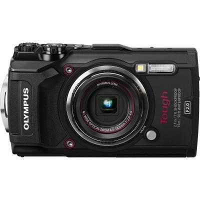 Цифровий фотоапарат Olympus TG-5 Black (Waterproof - 15m; GPS; 4K; Wi-Fi) + case (V104190BE030) - зображення 1
