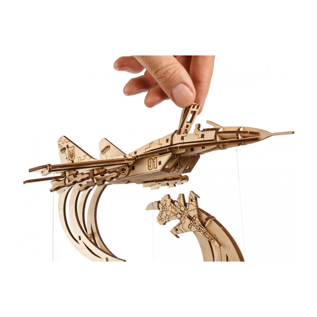 Конструктор Ugears Привид Києва (6337408) - зображення 5