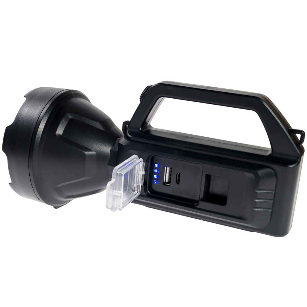 Ліхтар Quantum Tracker 3W LED+COB з функцією Power Bank + подарунок QM-FL1043 (QM-FL1063-PR1) - зображення 5