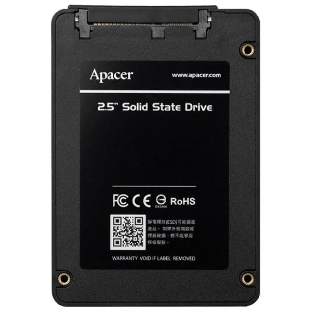 Накопичувач SSD 2.5" 480GB Apacer (AP480GAS340G-1) - зображення 5