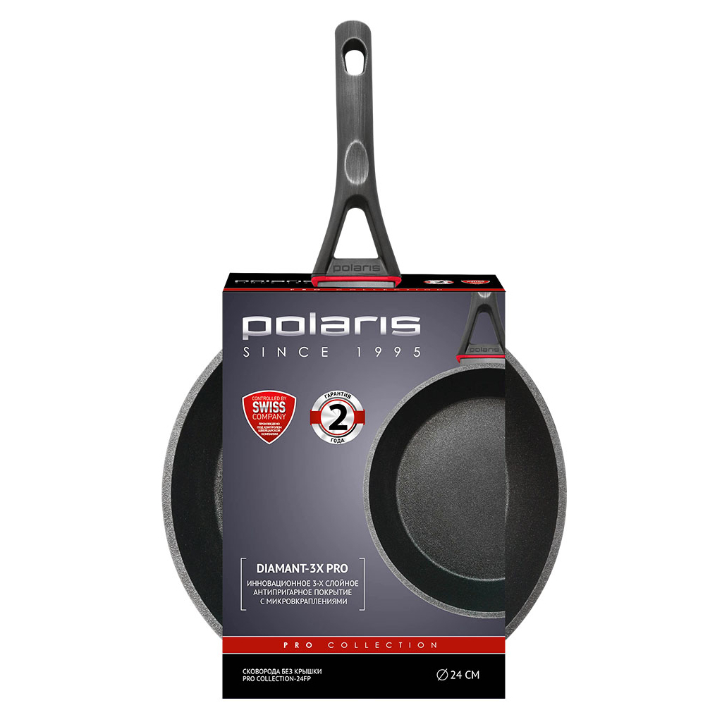 Сковорода Polaris PRO Collection-24FP 24 см (Collection-24FP) - зображення 3