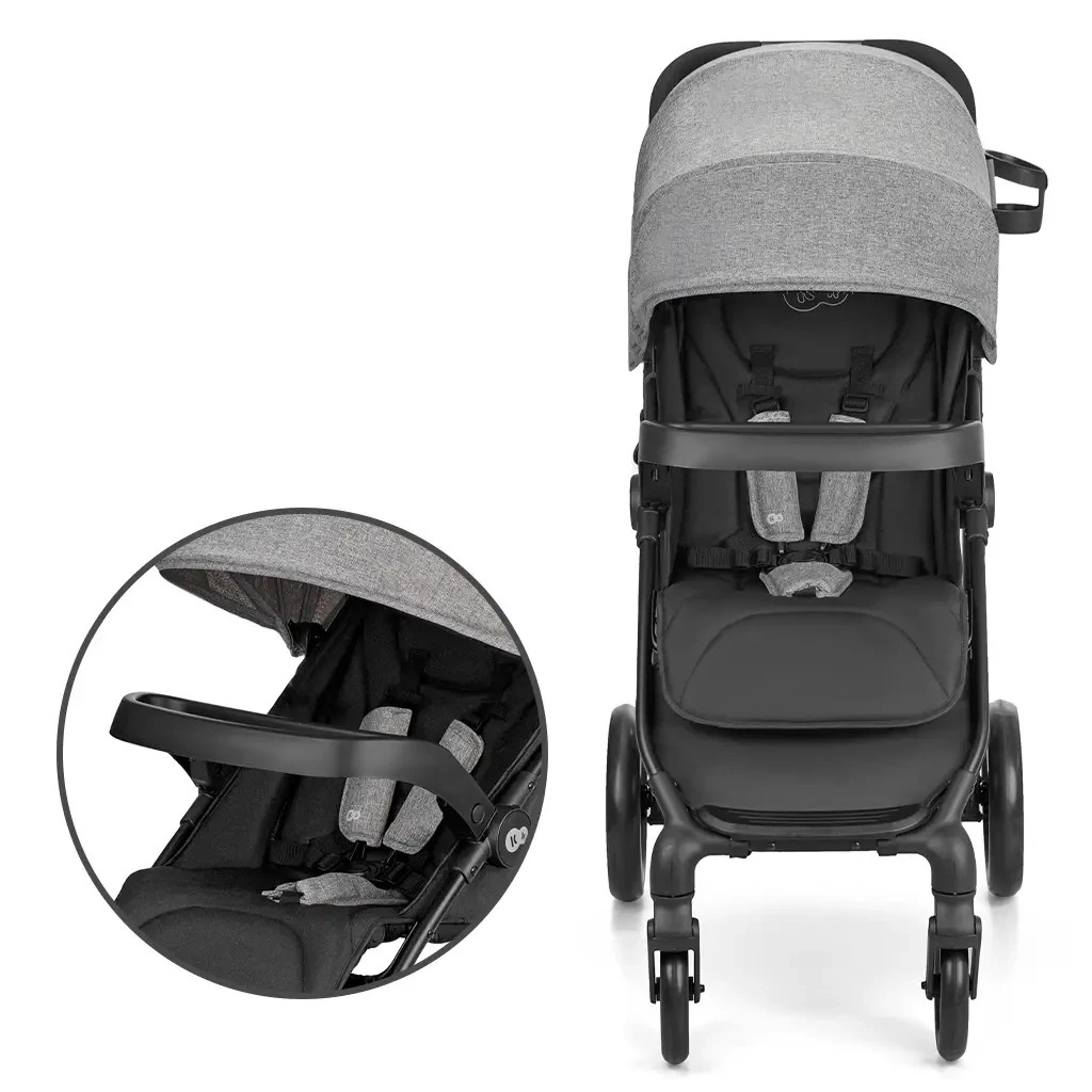 Коляска Kinderkraft Trig 2 TR Grey (KSTRIG2TGRY0000) (5902533921225) - зображення 7