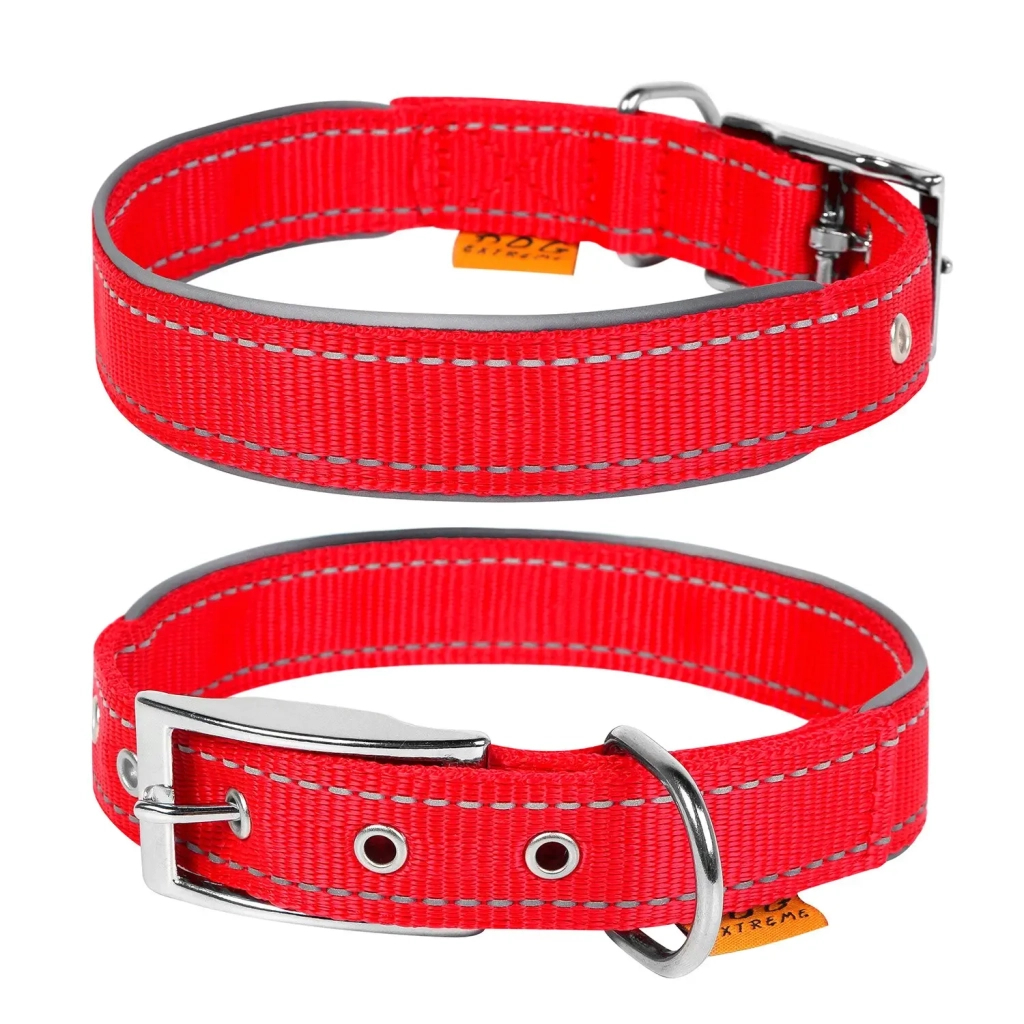 Нашийник для тварин Collar Dog Extremе 25 мм 38-48 см (червоний) (67043) - зображення 1