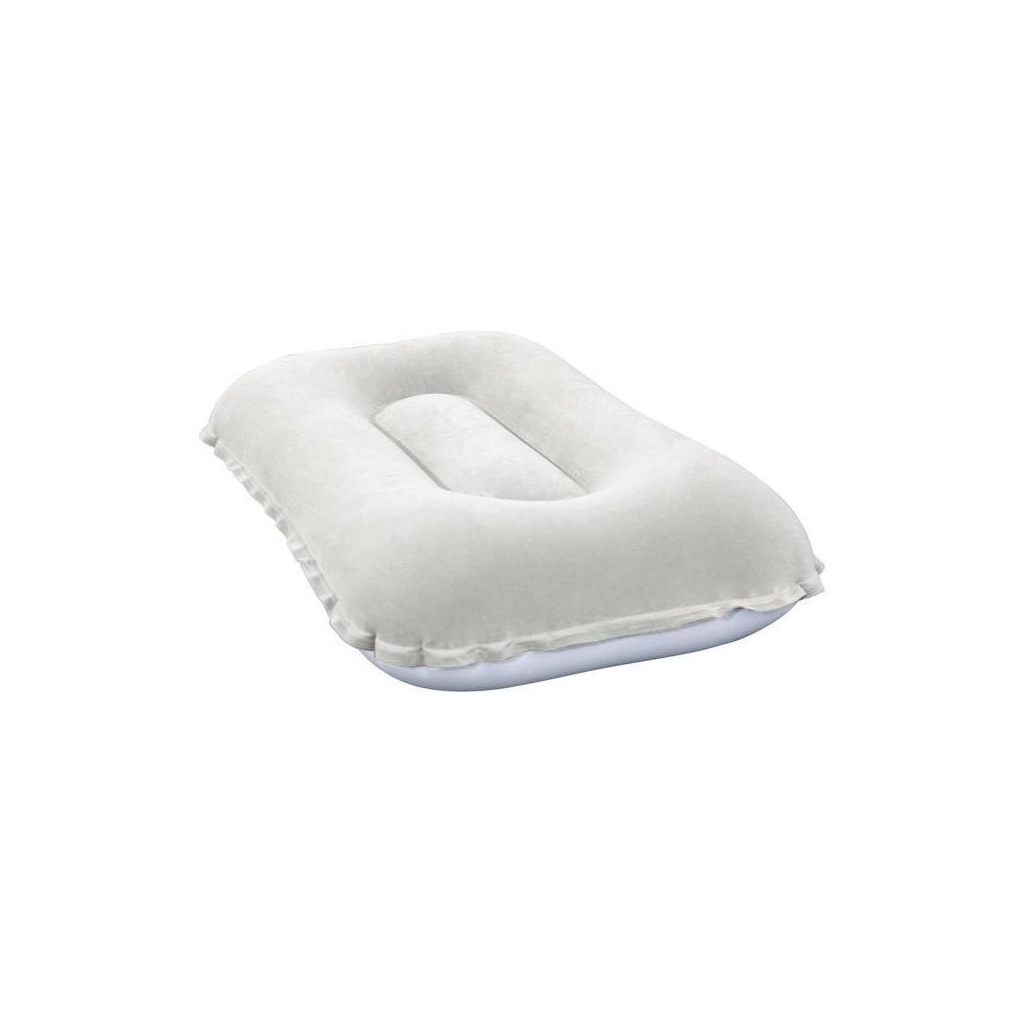 Туристична подушка BestWay 67121 Сіра (2000181203618) - зображення 1