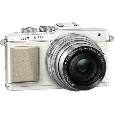 Цифровий фотоапарат Olympus E-PL7 14-42 mm Kit white/silver (V205071WE000) - зображення 4