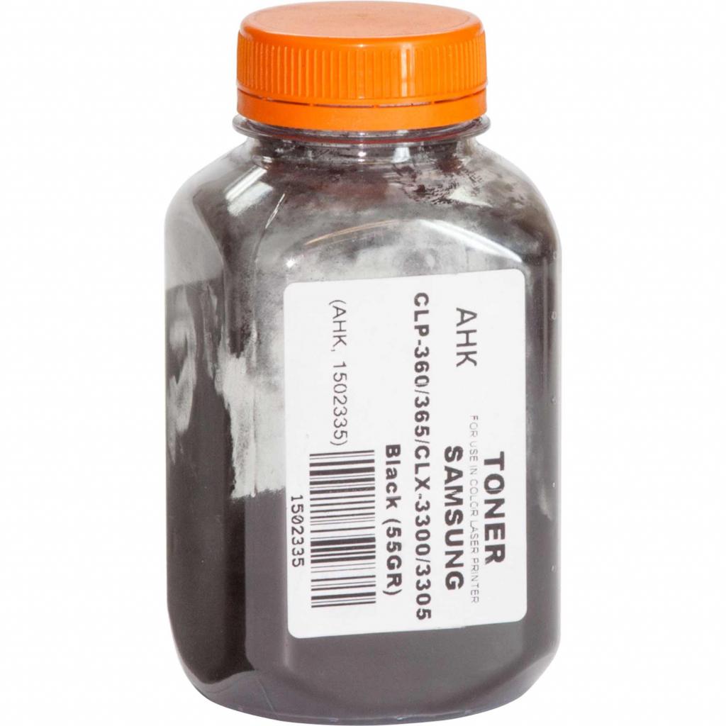 Тонер Samsung CLP-360/365/CLX-3300/3305 , 55г Black AHK (1502335) - зображення 1