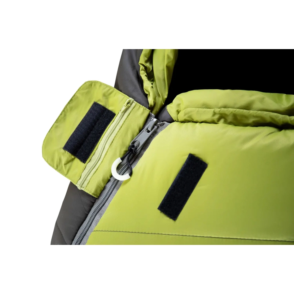 Спальний мішок Tramp Fjord Regular кокон правий green/grey 200/80-50 (UTRS-094R-R) - зображення 8