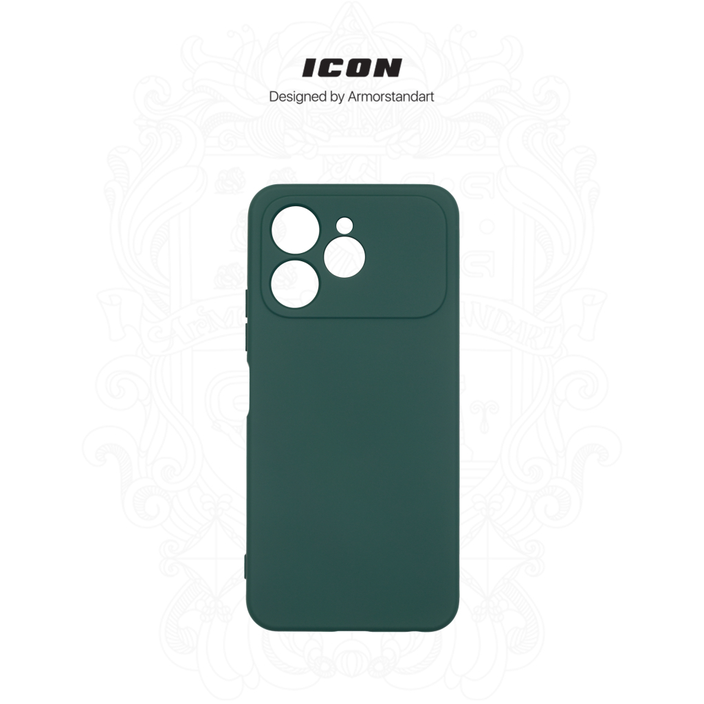 Чохол до мобільного телефона Armorstandart ICON Tecno Spark 40 4G Camera cover Dark Green (ARM87936) - зображення 3