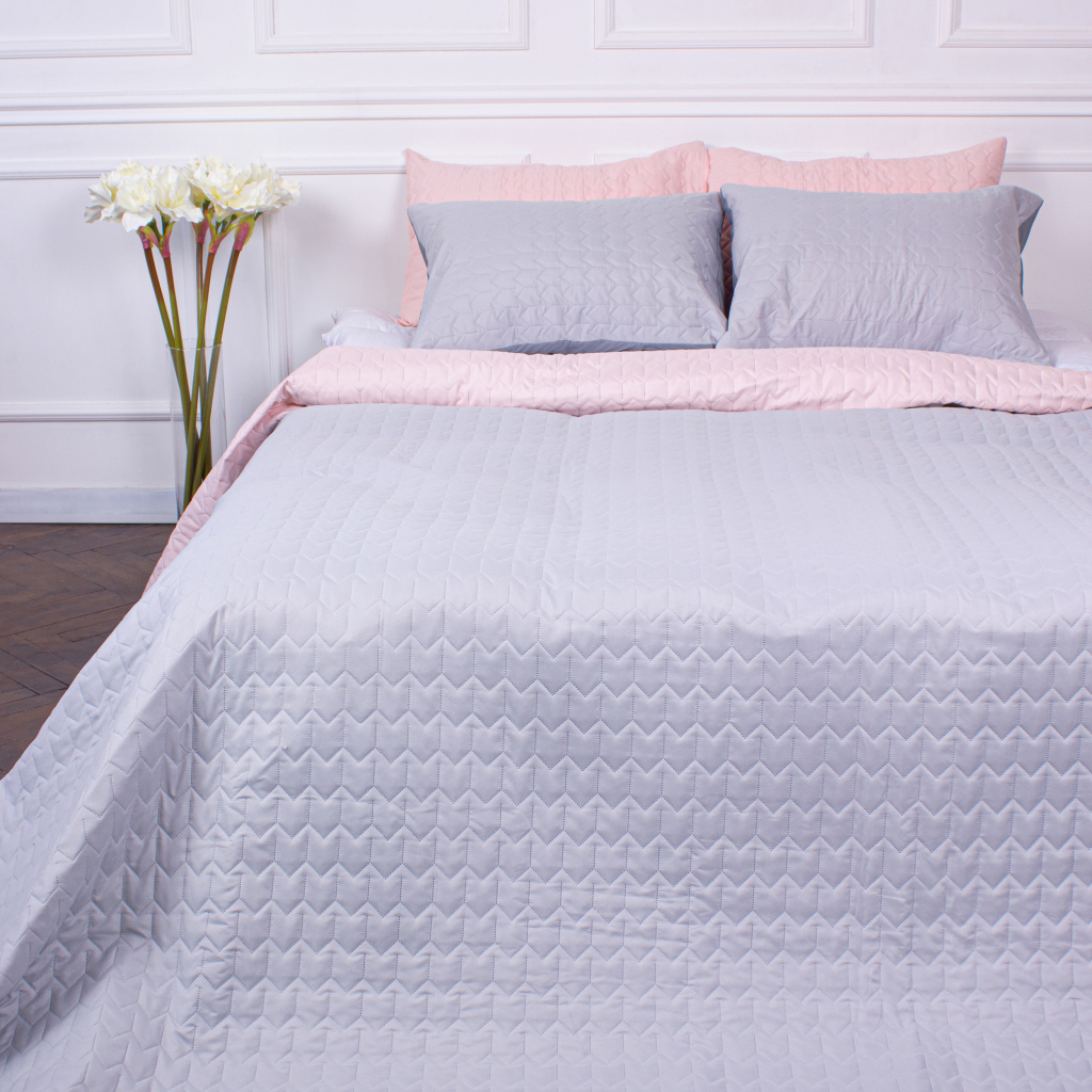 Покривало MirSon набір Dream Line №7114 Elegance 220х240 + 2 наволочки 50х70 (2200005624807) - изображение 1