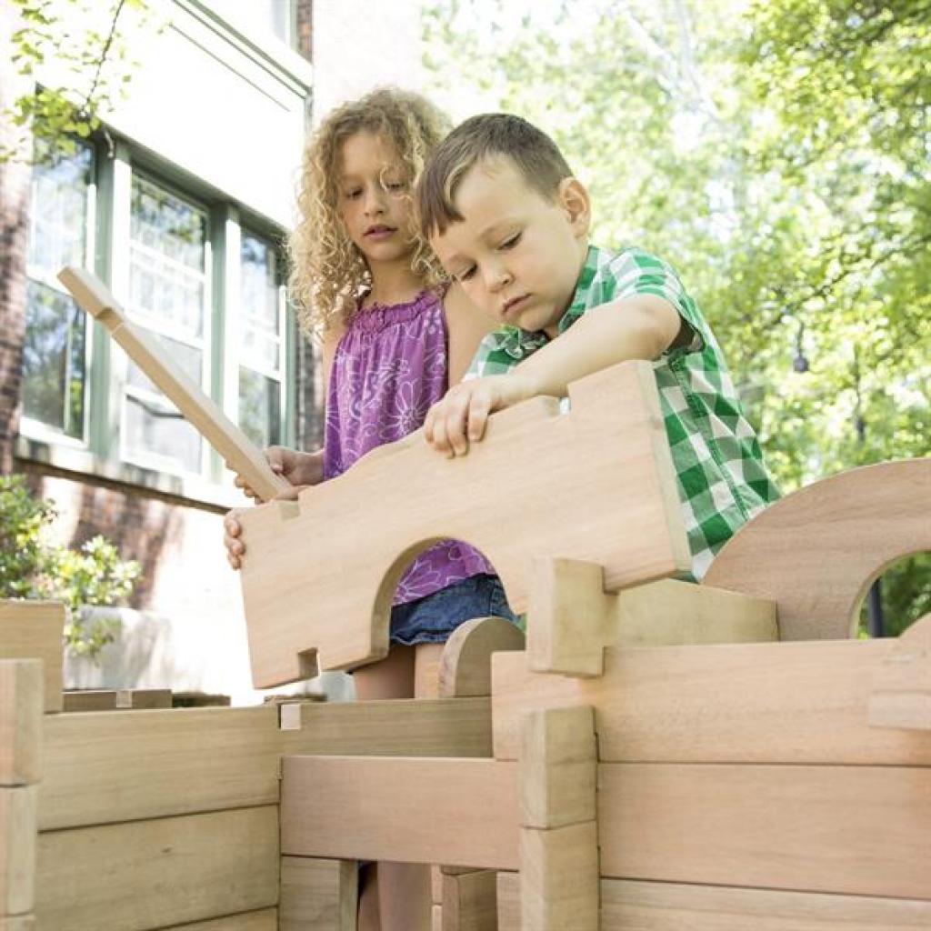 Конструктор Guidecraft Набір гігантських будблоків Block Play 89 шт (G6110) - зображення 5