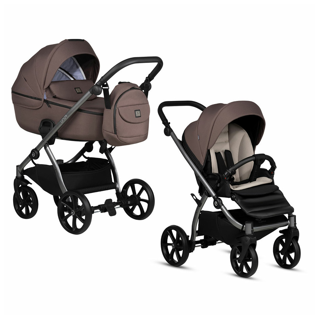Коляска TUTIS 2 в 1 Uno5+ Essential collection (Cocoa) (1402159) - изображение 1