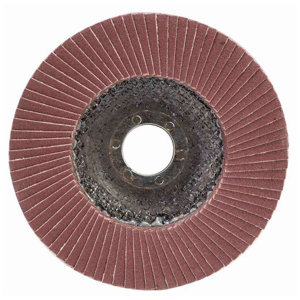 Круг зачистний Sigma пелюстковий торцевий Т27 (прямий) 125мм P180 (9172161) - зображення 1