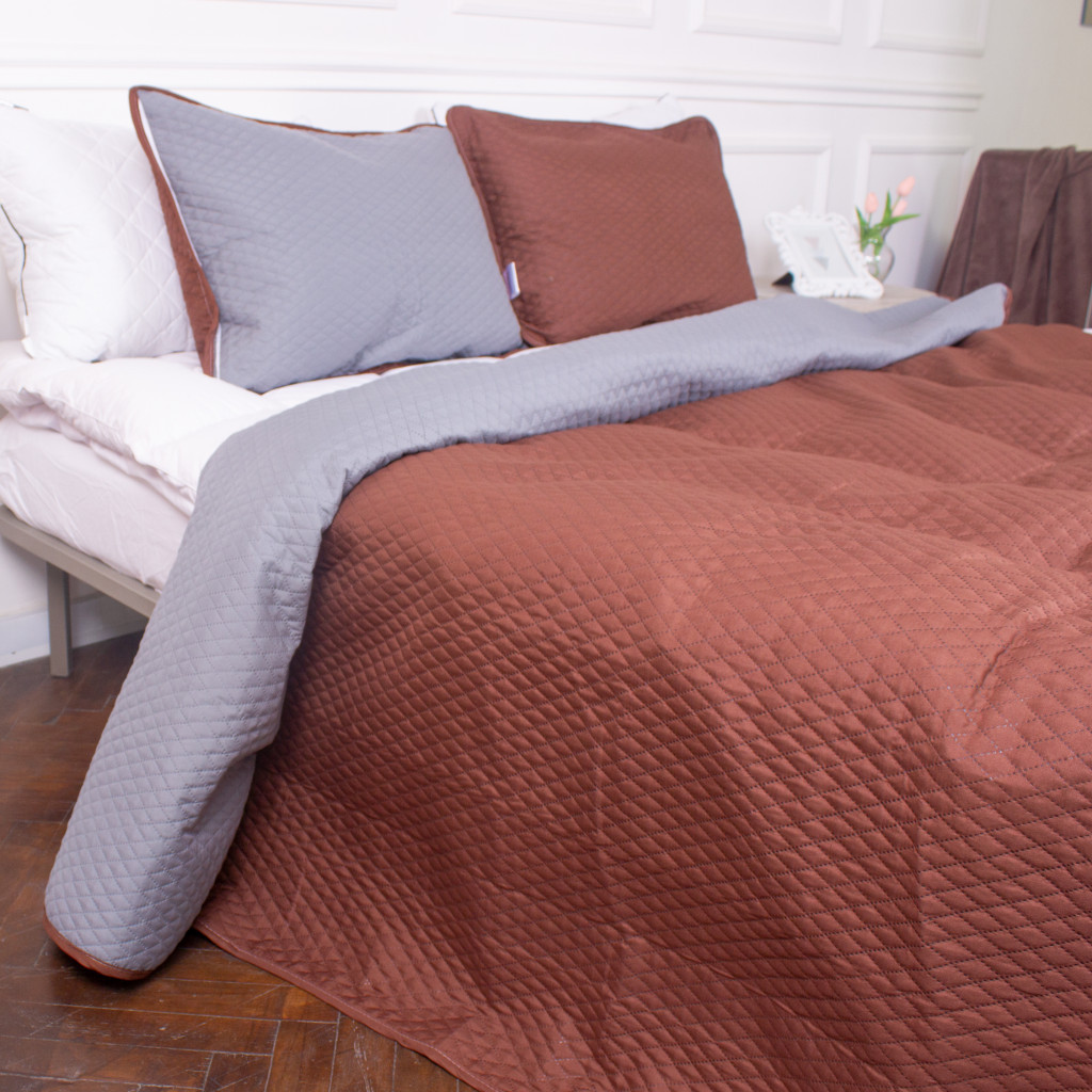 Покривало MirSon набір Great Line №7043 Lagos 180х210 + 2 наволочки (2200005377635) - зображення 2