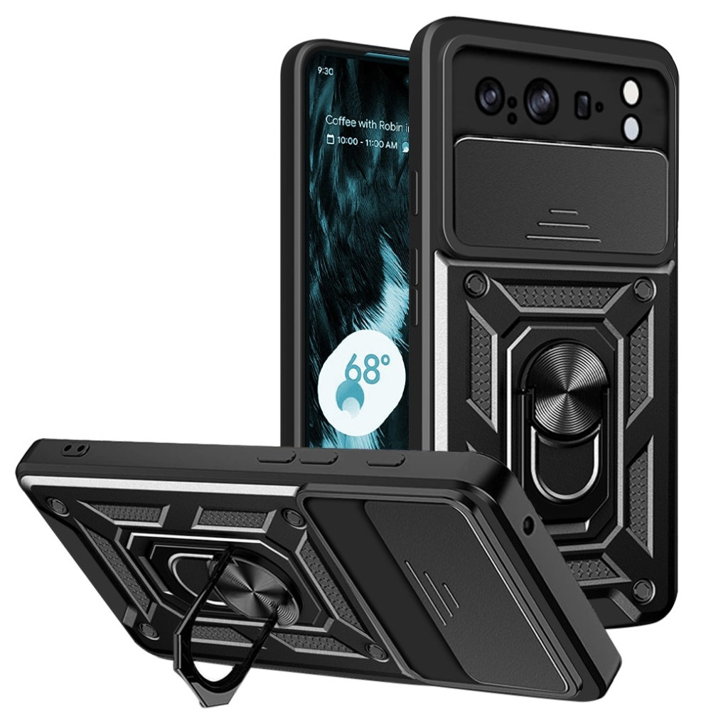 Чохол до мобільного телефона BeCover Military Google Pixel 8 Pro Black (710665) - зображення 5