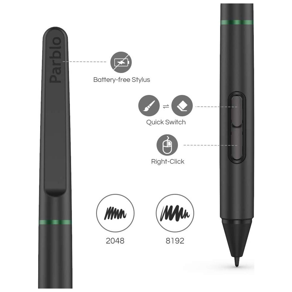 Перо Parblo P07 (Ninos M, Ninos S) (P07) - зображення 3