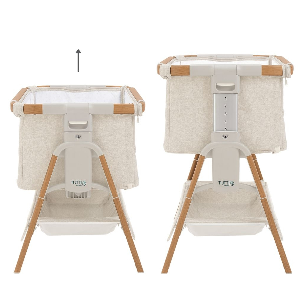 Ліжечко Tutti Bambini трансформер 2 в 1 CoZee XL (211209/7508) - зображення 4