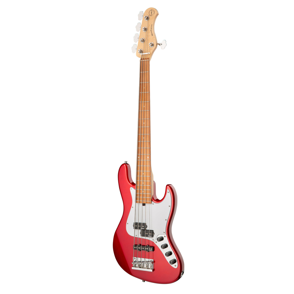 Бас-гітара Sadowsky MetroExpress 21-Fret Hybrid P/J Bass Morado 5-String - Candy Apple Red Metallic (SME21HP5 31R OKU FR) - зображення 8