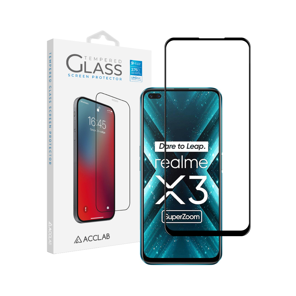 Скло захисне ACCLAB Full Glue Realme X3 (1283126508462) - зображення 1