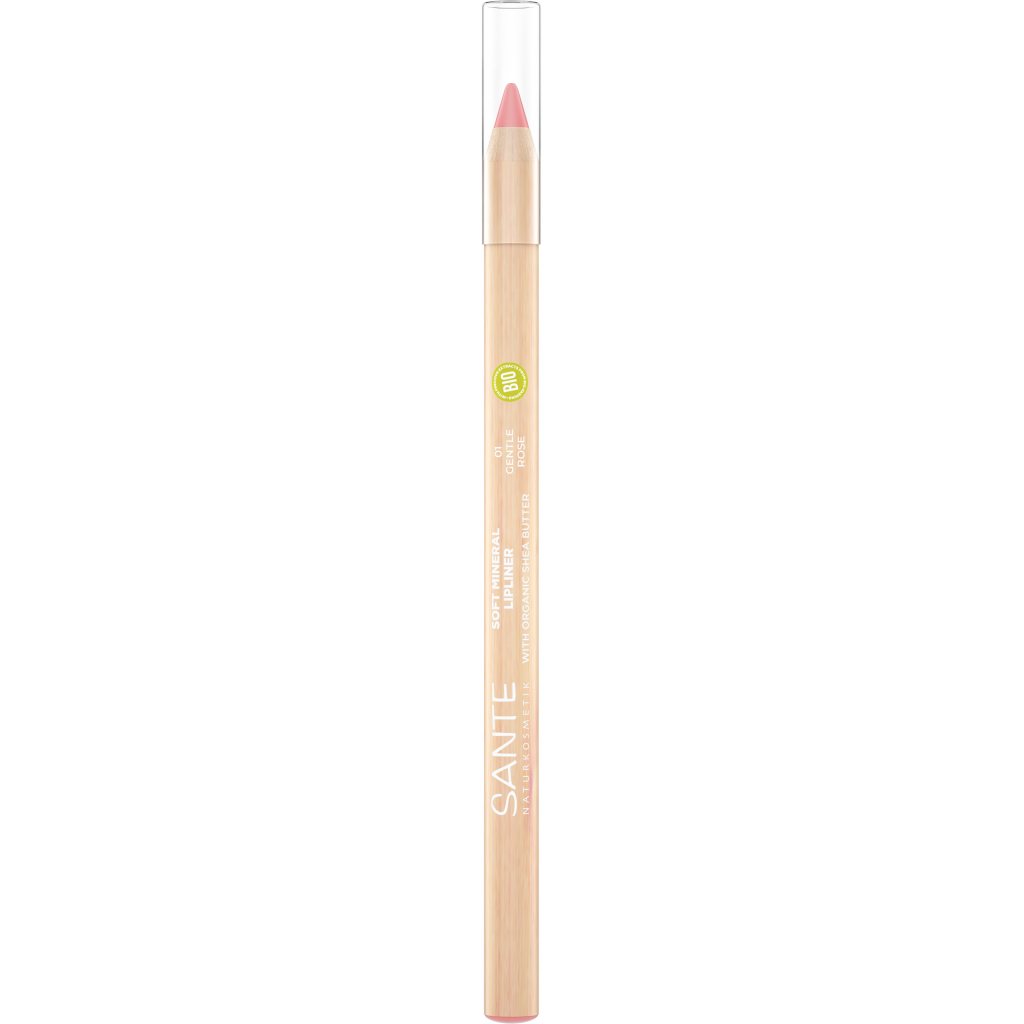 Олівець для губ Sante Soft Mineral 01 - Gentle Rose (4025089085737) - зображення 1