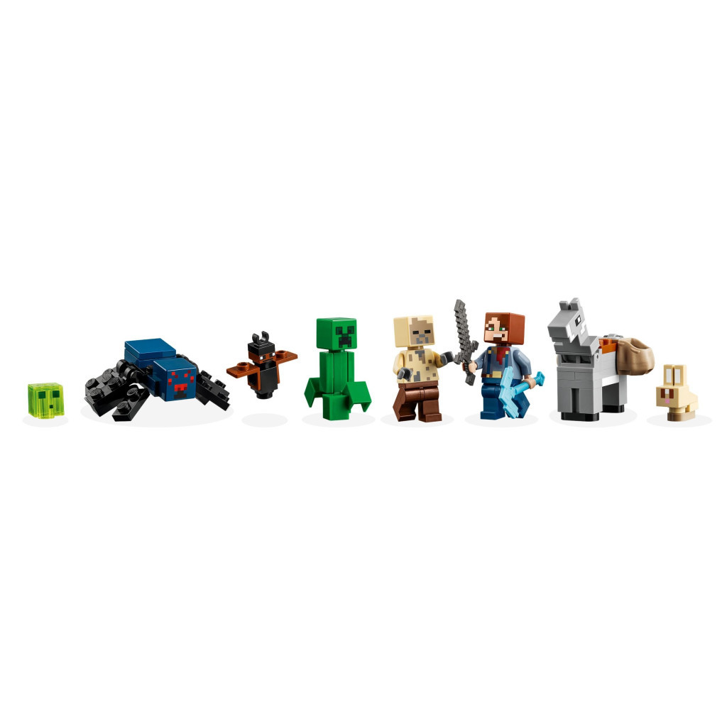 Конструктор LEGO Minecraft Покинута шахта у безплідних землях (21263) - зображення 7