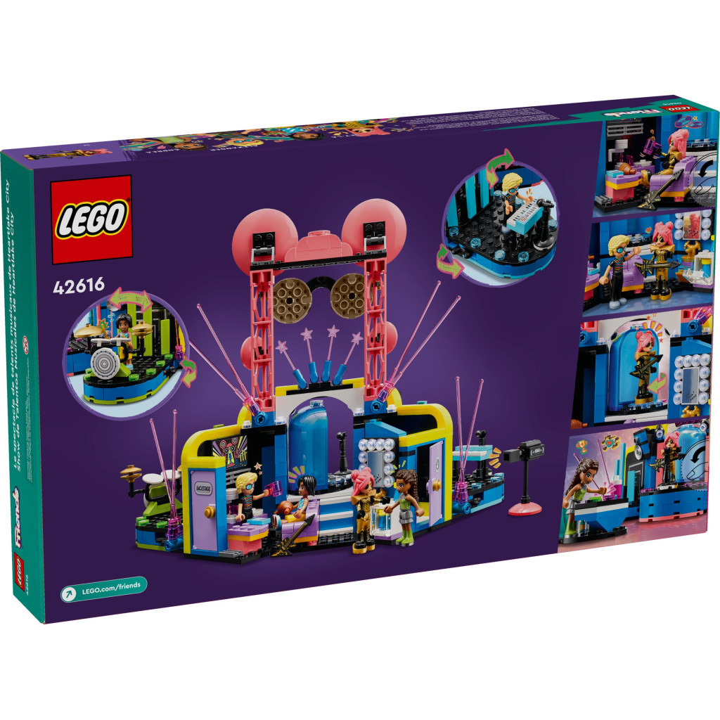 Конструктор LEGO Friends Музичне шоу талантів Хартлейк-Сіті 669 деталей (42616) - зображення 10