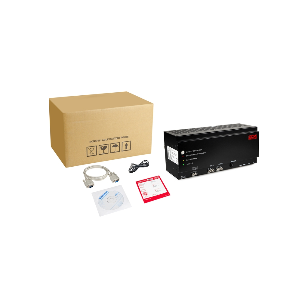 Пристрій безперебійного живлення Powercom DRU-500 - зображення 6