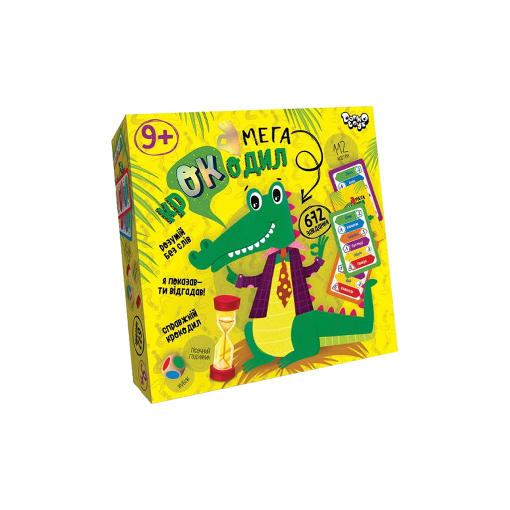 Настільна гра Danko Toys Мега Крокодил, українська (CROC-03-01U) - зображення 1