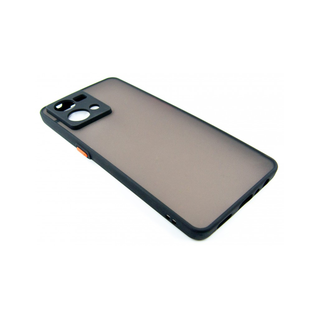 Чохол до мобільного телефона Dengos Matte OPPO Reno 7 (black) (DG-TPU-MATT-111) - зображення 5