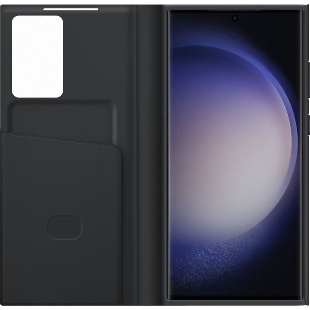 Чохол до мобільного телефона Samsung Galaxy S23 Ultra Smart View Wallet Case Black (EF-ZS918CBEGRU) - зображення 4