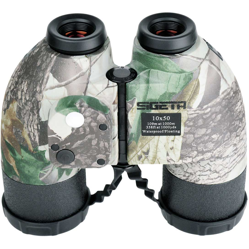 Бінокль Sigeta General 10x50 Camo Floating/Compass/Reticle (65860) - зображення 2