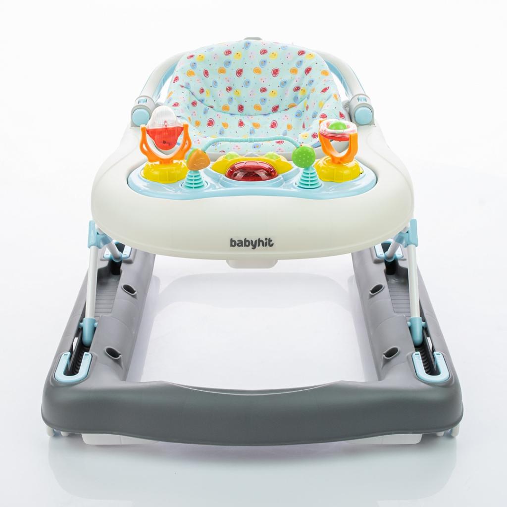 Ходунки BabyHit BG-1113 Step By Step Grey-Blue (73785) - зображення 2