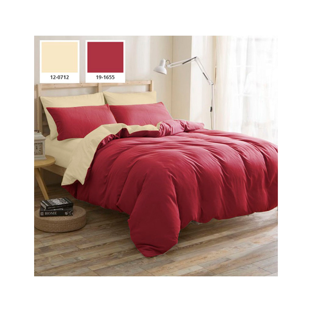 Постільна білизна MirSon King Size Бязь Premium Fabio (12-0712 + 19-1655) 220х240 (2200001172234) - зображення 1