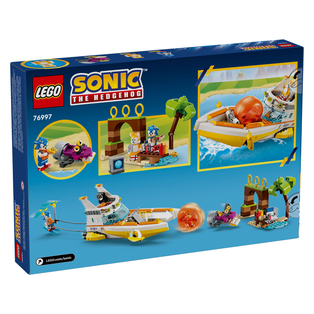 Конструктор LEGO Sonic The Hedgehog Човен із Пригод Тейлза (76997) - зображення 8