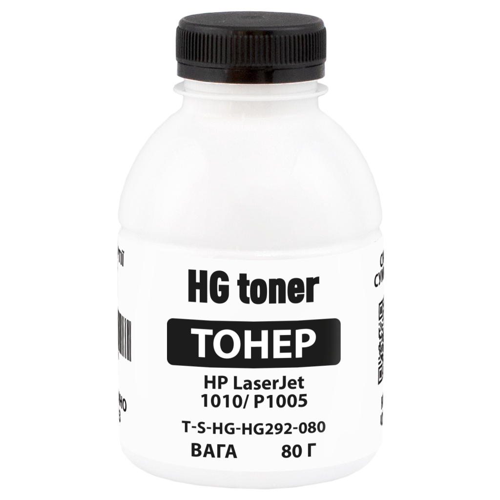 Тонер HP LJ 1010/P1005, 80 г HG (TSM-HG292-080) - зображення 1