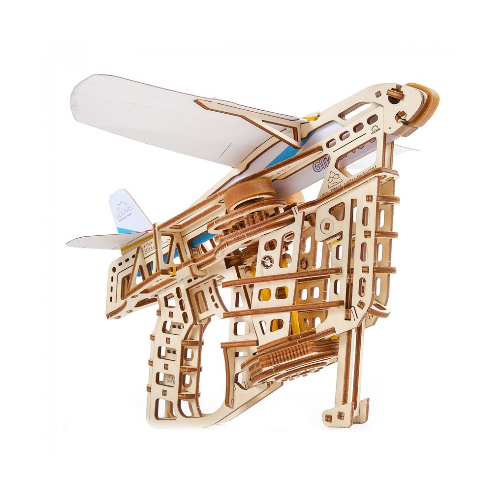 Збірна модель Ugears Запускач Літаків (6336238) - зображення 1