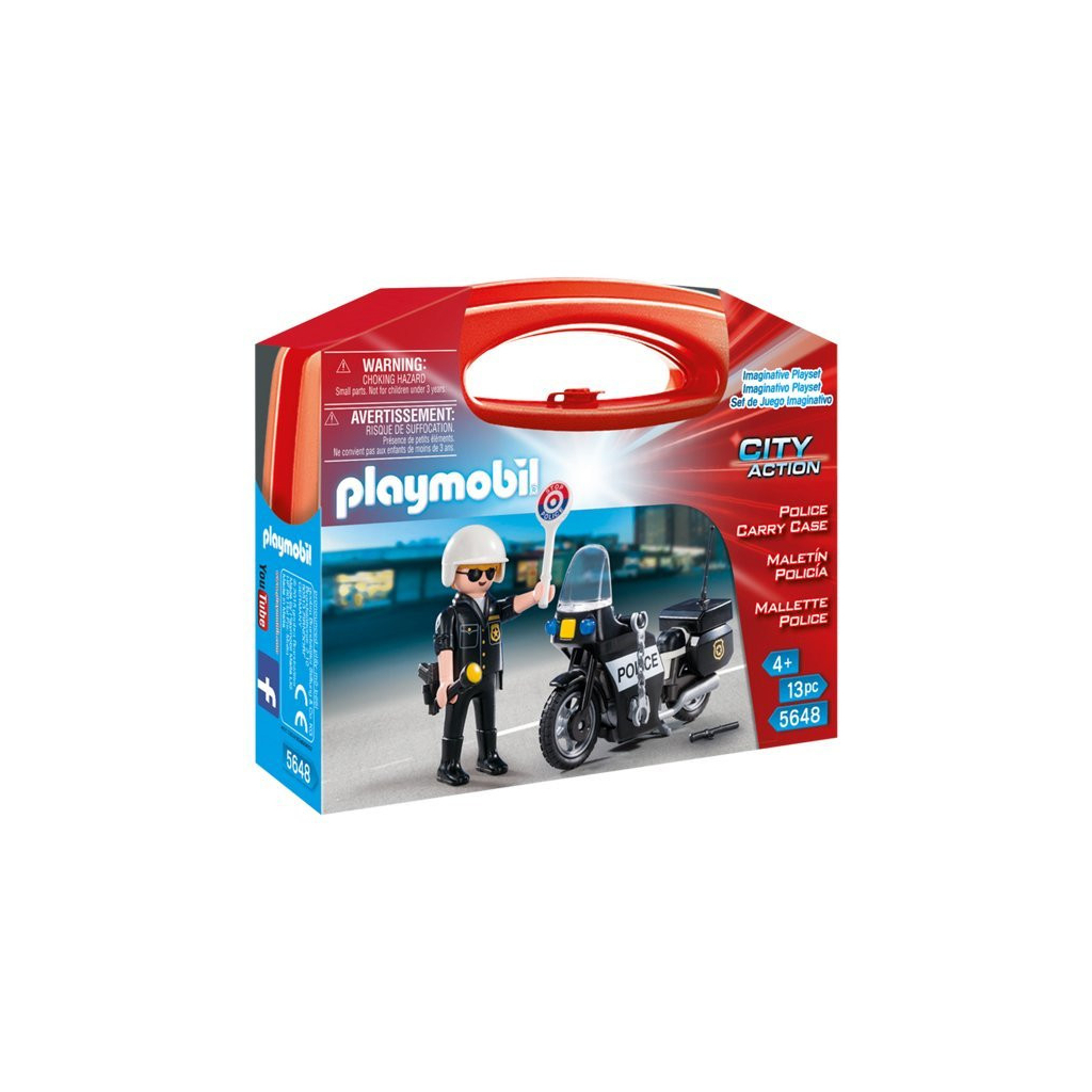 Конструктор Playmobil Кейс Поліцейський патруль (6984906) - зображення 1