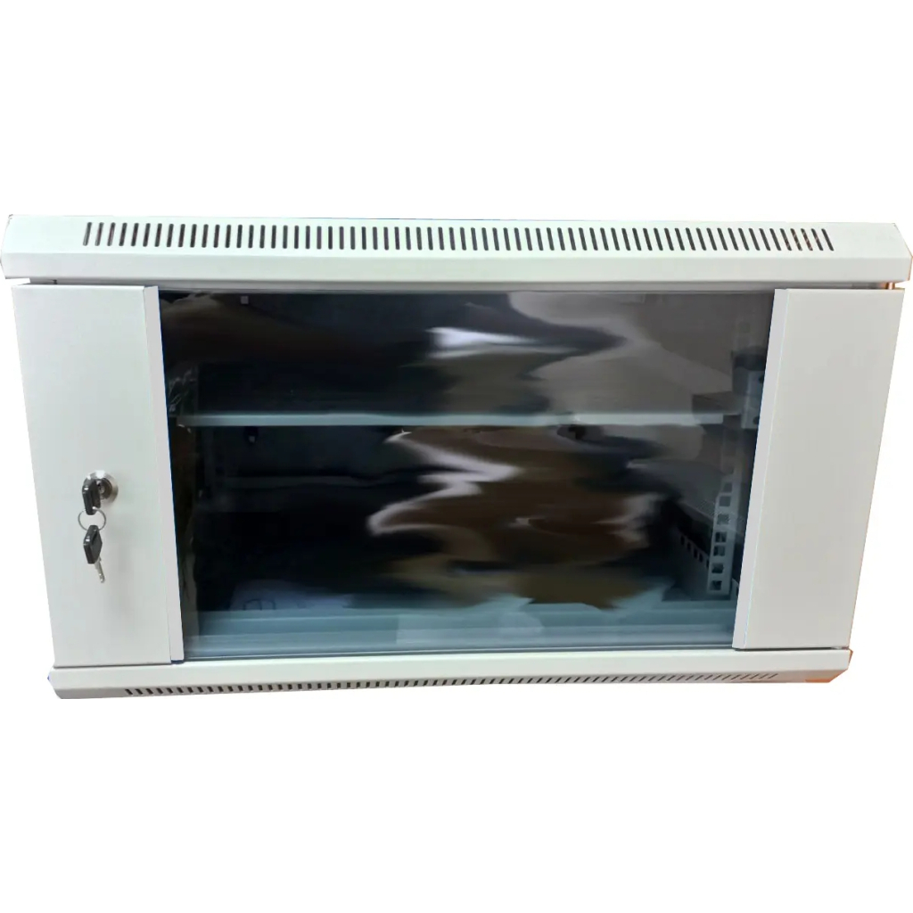 Шафа настінна Hypernet 9U 19" 600x350 (WMNC-35-9U-FLAT-AC) - изображение 3