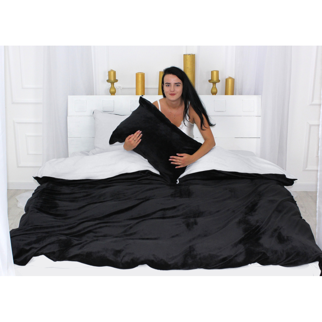 Постільна білизна MirSon Велюр Winter Terry 28-0037 Mimosa King Size (2200004023243) - зображення 4