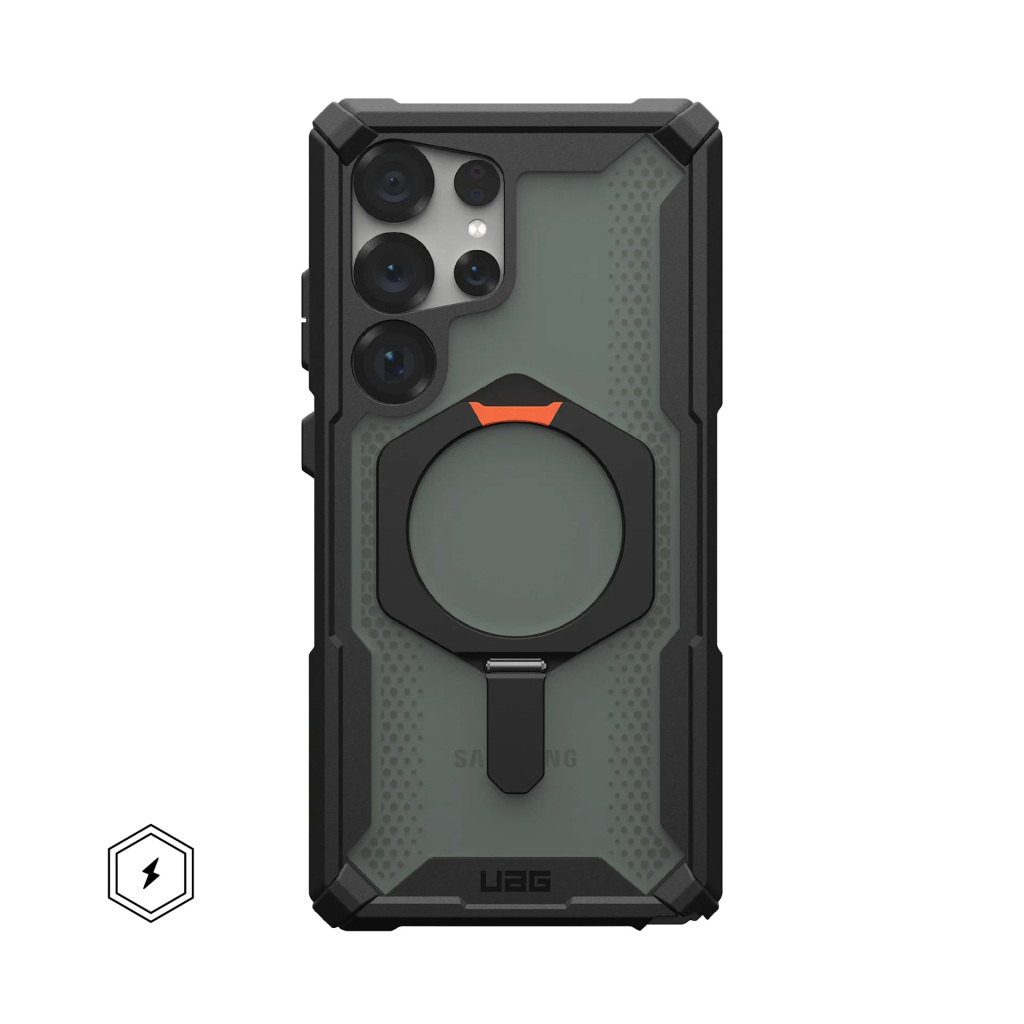 Чохол до мобільного телефона UAG Samsung Galaxy S25 Ultra Plasma XTE with Magnet Black/Orange (214467114097) - зображення 1