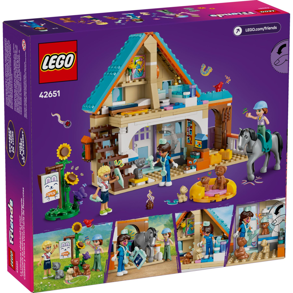 Конструктор LEGO Friends Ветеринарна клініка для коней і домашніх улюбленців (42651) - зображення 10