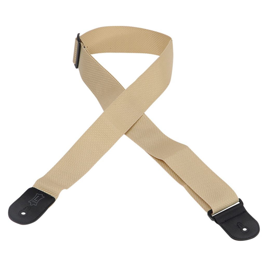 Ремінь для гітари Levy's Classics Series Polypropylene Guitar Strap Tan (M8POLY-TAN) - зображення 3
