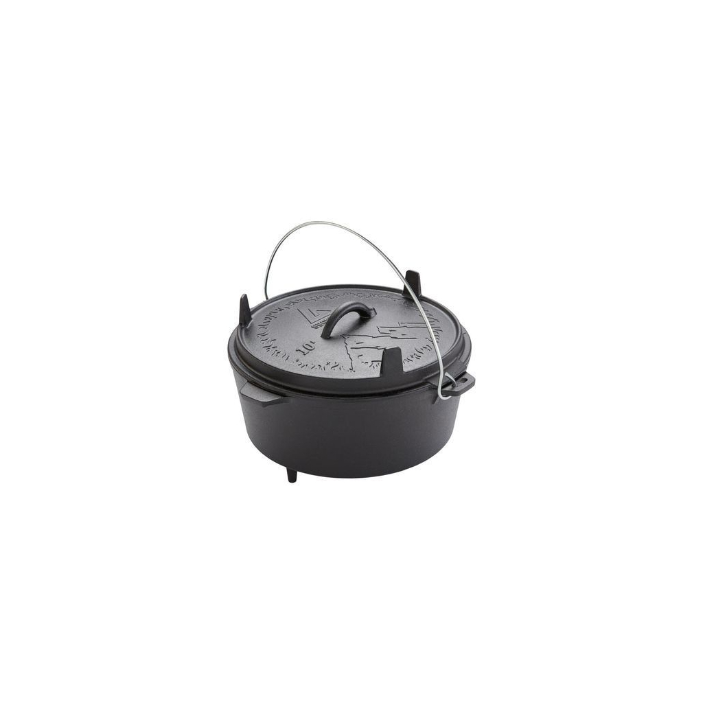 Котел туристичний Groenberg Askja Pot 33 cm / 10 L Black (266018) (DAS303245) - зображення 1