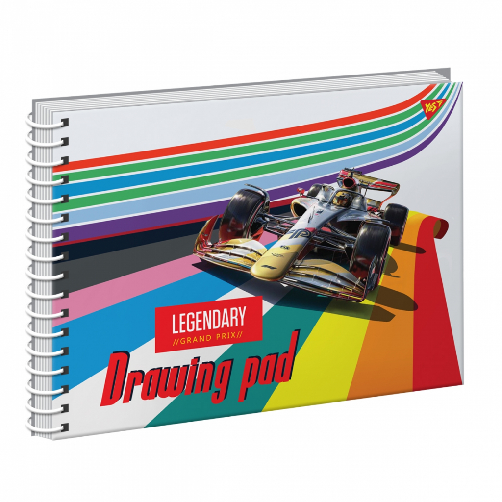 Альбом для малювання Yes А4 Grand prix на спіралі, 20 аркушів (130476) - зображення 2