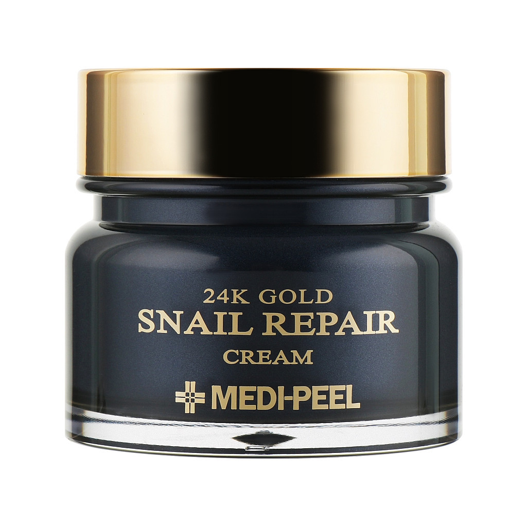 Крем для обличчя Medi-Peel 24K Gold Snail Repair Cream 50 мл (8809409345758) - зображення 1