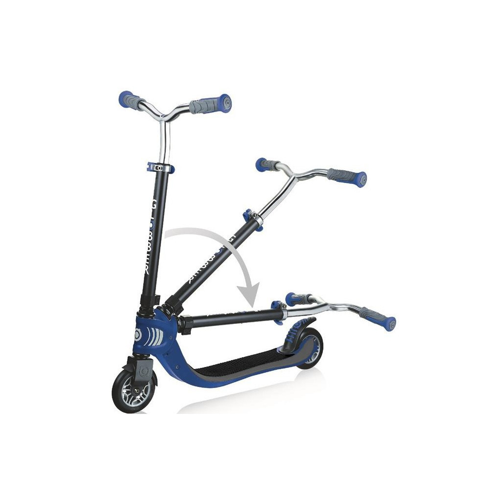 Самокат Globber Flow Foldable 125 чорно-синій (473-100) - зображення 3