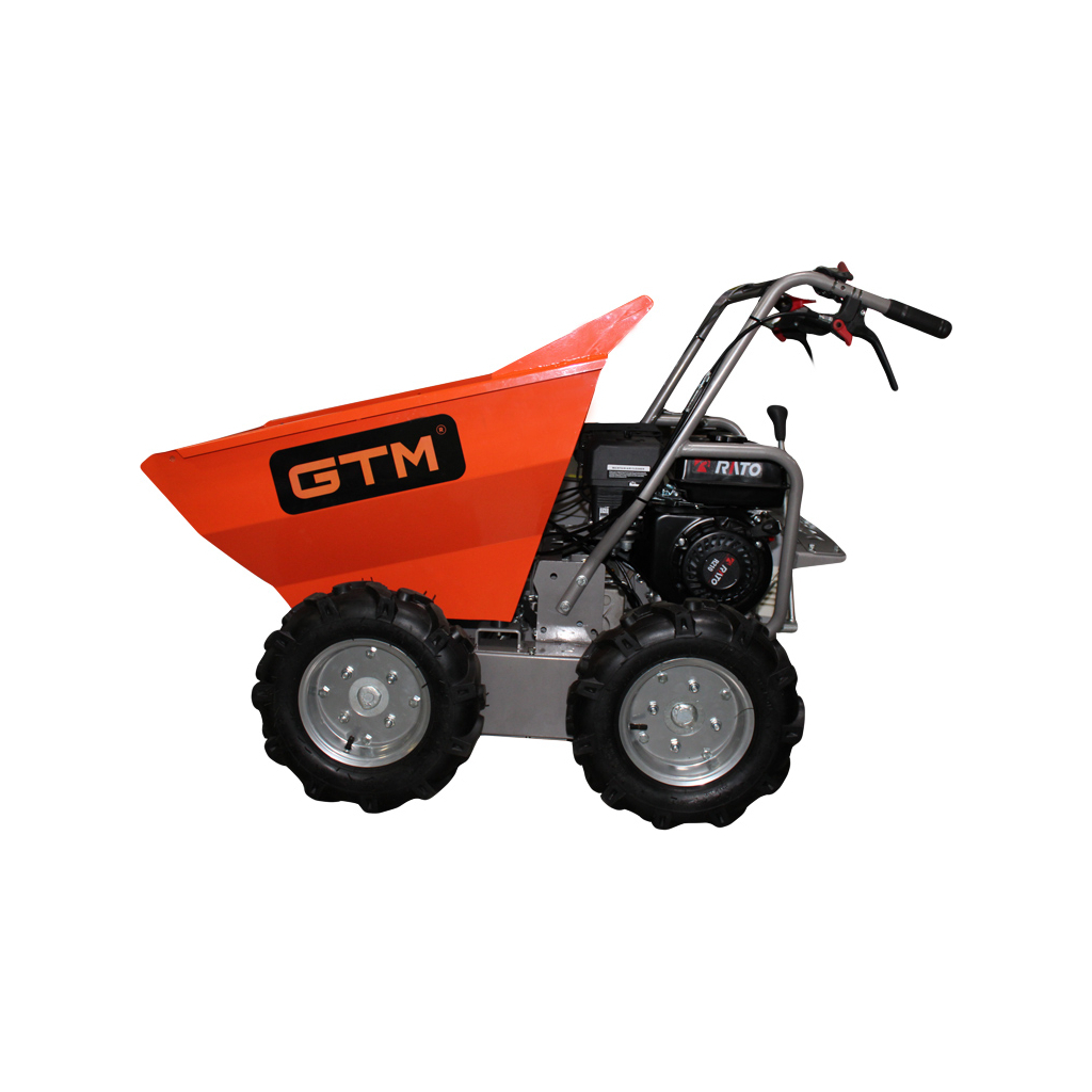 Візок вантажний GTM самохідний на колесах (дампер) 300кг/бенз.6к.с (T30) - зображення 3
