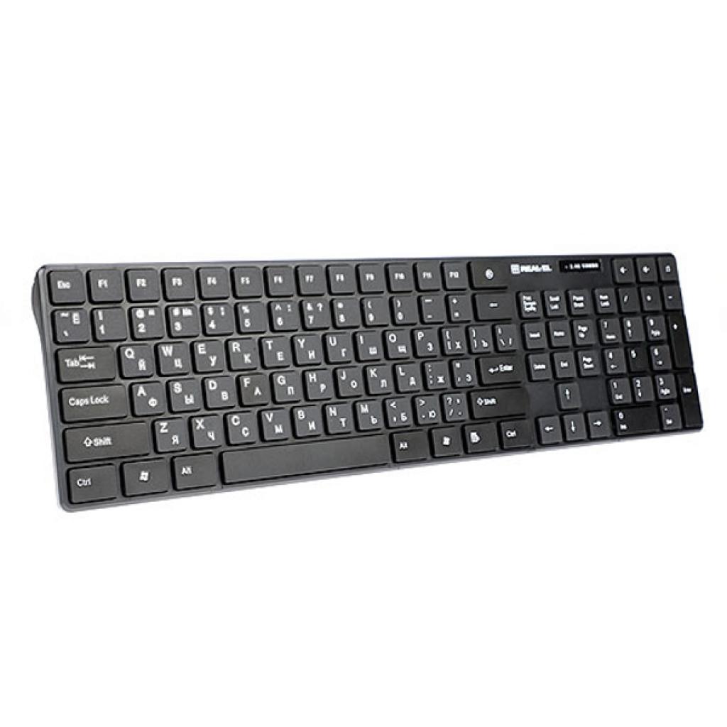 Комплект REAL-EL Comfort 9010 Kit Wireless Black - зображення 6